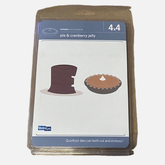 Quickutz We R Memory Keepers 4x4 Thanksgiving dies bundle - Picture 5 of 10